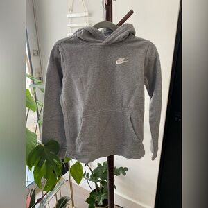 Nike Kids Charcoal Gray Hoodie